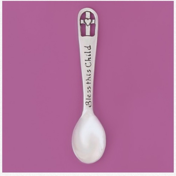 Basic Spirit Other - NWT Pewter Bless this Child Spoon